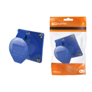 Розетка 413 скрытая 2Р+РЕ 16А 220В IP44 TDM SQ0604-0011