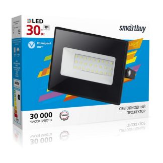 Светодиодный (LED) прожектор FL SMD LIGHT Smartbuy-30W/6500K/IP65 (SBL-FLLight-30-65K)