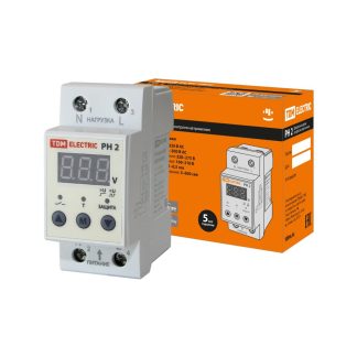 Реле напряжения 1ф РН 2 63А-220В (LED-дисплей) TDM SQ1504-0016