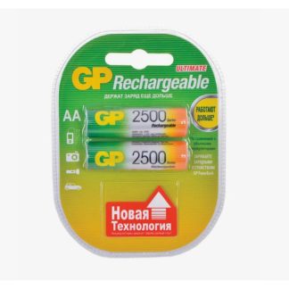 Аккумулятор GP 250 NiMH 2500 mAh 1.2В (250AAHC (HR06/AA)