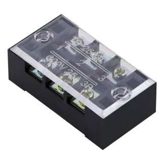 Блок зажимов TB-2503 до 2,5 мм2 25A 3 клеммные пары Smartbuy (SBE-tb-03-25)