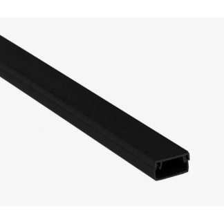 Кабель-канал 25х16 L2000 пластик Plast черн. EKF kk-25-16b
