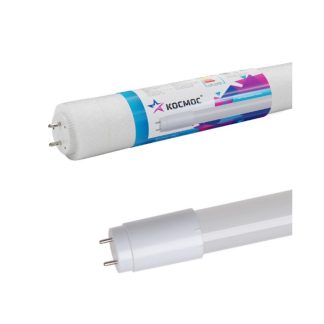 Лампа светодиодная 10Вт 220В G13 6500К GLASS 600мм T8 Космос Lksm_LED10wG13T865GL