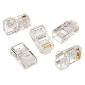 Разъем RJ45 (8P8C) кат.5E UTP GENERICA CS3-1C5EU-G