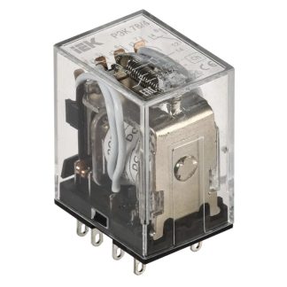 Реле РЭК 78-4(MY4) с инд. 3А 24В DC IEK RRP20-4-03-024D-LED