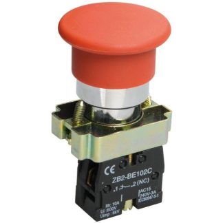 Кнопка управления «Грибок» LAY5-BC42 1р красн. IEK BBG71-BC-K04