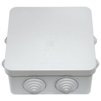 Коробка монтажная 100х50мм белая, Bylectrica КМ-234