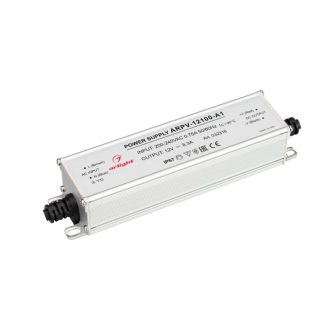 Блок питания ARPV-12100-A1 12В 8.3А 100Вт IP67 метал. 3 года Arlight 032316