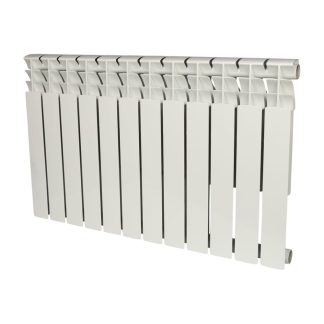 Биметаллический радиатор ROMMER Optima BM 500 12 секций RAL9016 89574