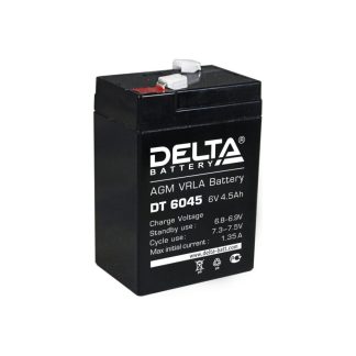 Аккумулятор ОПС 6В 4.5А.ч Delta DT 6045