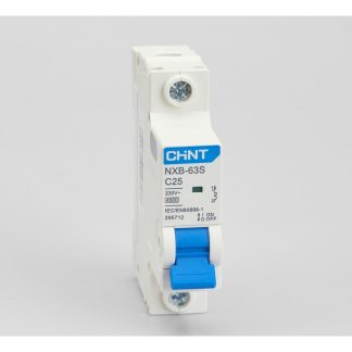 Выключатель автоматический модульный 1п C 20А 4.5кА NXB-63S (R) CHINT 296711
