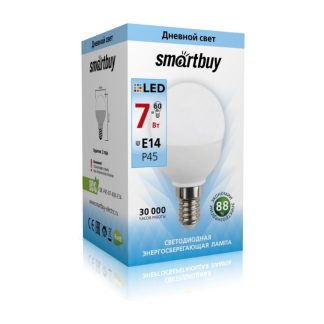 Светодиодная (LED) Лампа Smartbuy-P45-07W/4000/E14 (SBL-P45-07-40K-E14)