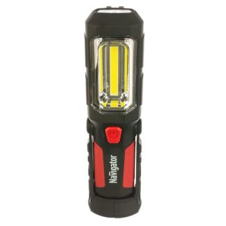 Фонарь аккумуляторный рабочий 94 999 NPT-W04-ACCU 1LED + 8LED 0.5Вт аккум. 4В 2.2А.ч NAVIGATOR 94999