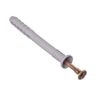 Дюбель-гвоздь борт потайной SM-L  8* 60 (100 шт) серый