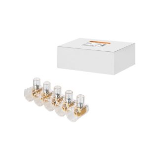 Клеммник концевой изолированный ККИ 16 мм2 (5х1) TDM SQ0544-0005