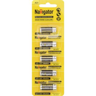 Элемент питания Navigator 61 464 NBT-NE-A23-BP5 (5 шт) (Алкалин)
