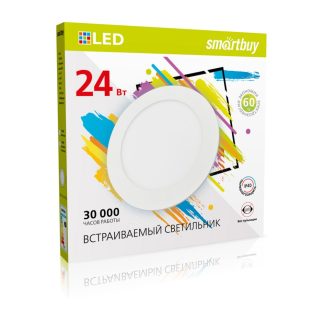 Встраиваемый (LED) светильник DL Smartbuy-24w/6500K/IP40 (SBL-DL-24-65K)/20