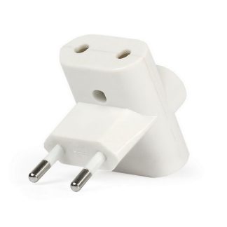 Блок Smartbuy, 3 гнезда под плоскую вилку белый 6А 250B (SBE-06-A04-3)