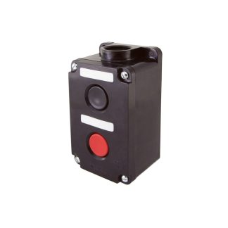 Пост кнопочный ПКЕ 212-2 У3, красная и черная кнопки, IP40 TDM SQ0742-0003