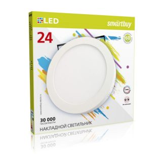 Накладной (LED) светильник Round SDL Smartbuy-24w/6500K/IP40 (SBL-RSDL-24-65K)/20