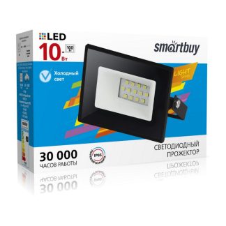 Светодиодный (LED) прожектор FL SMD LIGHT Smartbuy-10W/6500K/IP65 (SBL-FLLight-10-65K)/100