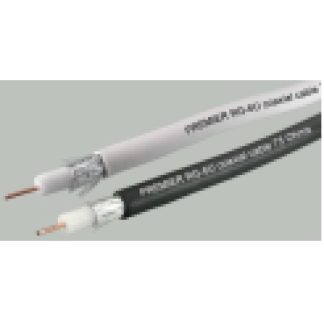 Кабель коаксиальный CONNECT-AV RG-6/U CCS WT 75 Ом омедненный белый 100м