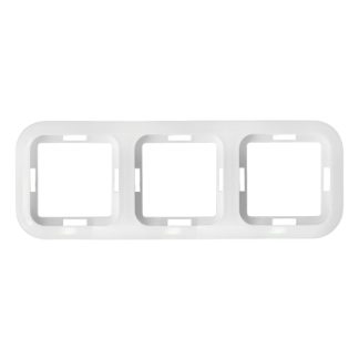 Рамка 3-я, серия Гармония, белая, Bylectrica, 01БМ.735212.049