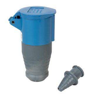 Розетка кабельная 16А 220В 2P+PЕ ССИ-213 IP44 IEK PSR21-016-3