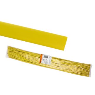 Термоусаживаемая трубка ТУТнг 20/10 желтая по 1м TDM SQ0518-0251