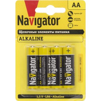 Элемент питания Navigator 61 463 NBT-NPE-LR6-BP4 (Алкалин)
