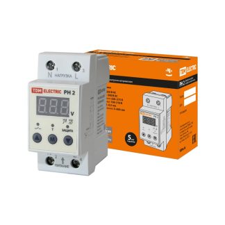 Реле напряжения 1ф РН 2 40А-220В (LED-дисплей) TDM SQ1504-0015
