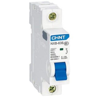 Выключатель автоматический модульный 1п C 40А 4.5кА NXB-63S (R) CHINT 296714