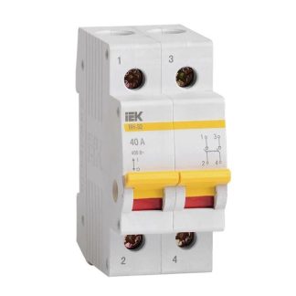 Выключатель нагрузки 2п ВН-32 40А IEK MNV10-2-040