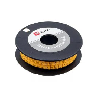 Маркер каб. 1.5кв.мм «C» (к-1000ед) (ЕС-0) EKF plc-KM-1.5-C
