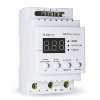 Терморегулятор «Универсальный» ТР16У2 на DIN-рейку (16А, 3,0 кВт) HS-Electro