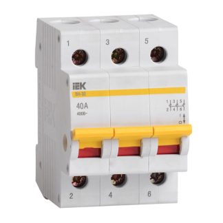Выключатель нагрузки 3п ВН-32 40А IEK MNV10-3-040 IEK