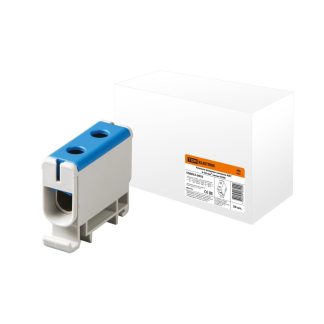 Клемма вводная силовая КВС 6-50 кв.мм. синяя TDM SQ0833-0002
