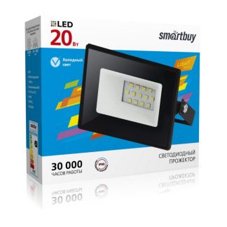 Светодиодный (LED) прожектор FL SMD LIGHT Smartbuy-20W/6500K/IP65 (SBL-FLLight-20-65K)/100