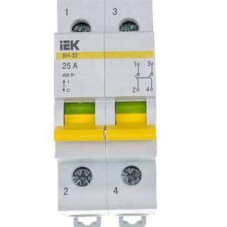 Выключатель нагрузки ВН-32 25А/2П IEK MNV10-2-025