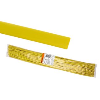 Термоусаживаемая трубка ТУТнг 14/7 желтая по 1м (50 м/упак) TDM SQ0518-0230