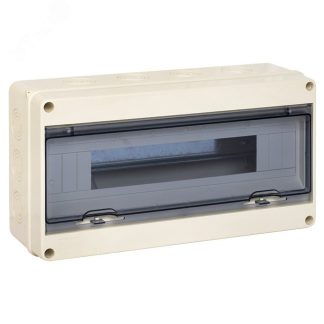 Щит распред. навесной ЩРн-П-18 IP65 пластиковый 199х366х106 EKF pb65-n-pg-18