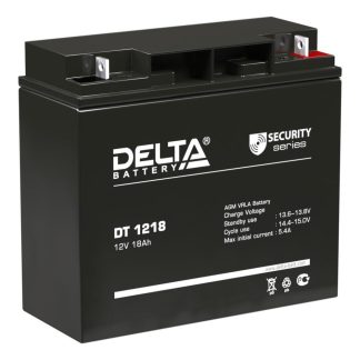 Аккумулятор ОПС 12В 18А.ч Delta DT 1218