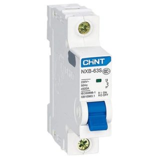 Выключатель автоматический модульный 1п C 25А 4.5кА NXB-63S (R) CHINT 296712