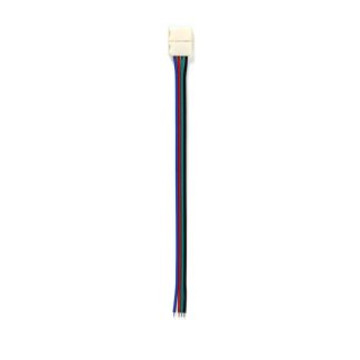 Коннектор SS RGB-10mm-15cm провод (SBL-10mmRGBSS)