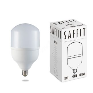 Лампа светодиодная LED 70вт Е27/Е40 белый SBHP1070 55098 SAFFIT