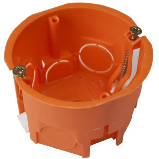 Коробка монтажная 74х71х51мм оранжевая, Bylectrica КЕ-232