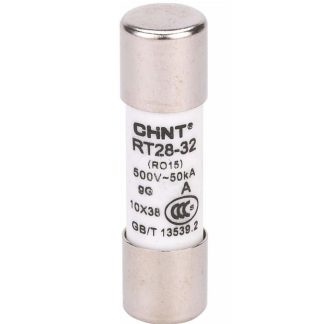 Вставка плавкая цилиндрическая RT28-32 32А 10х38 CHINT 520261