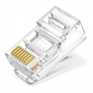 Коннектор 8P8C U/UTP кат.5E (RJ-45) (уп.25шт) SUPRLAN 10-0226