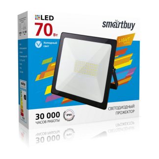 Светодиодный (LED) прожектор FL SMD LIGHT Smartbuy-70W/6500K/IP65 (SBL-FLLight-70-65K)