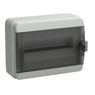 Корпус КМПн-12 TEKFOR IP65 черн. прозр. дверь пластик. 137х233х302 IEK TF5-KP72-N-12-65-K03-K02
